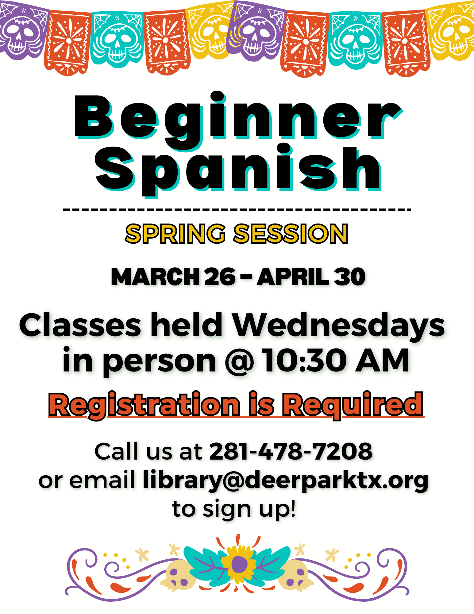 Spring Session Spanish 2025