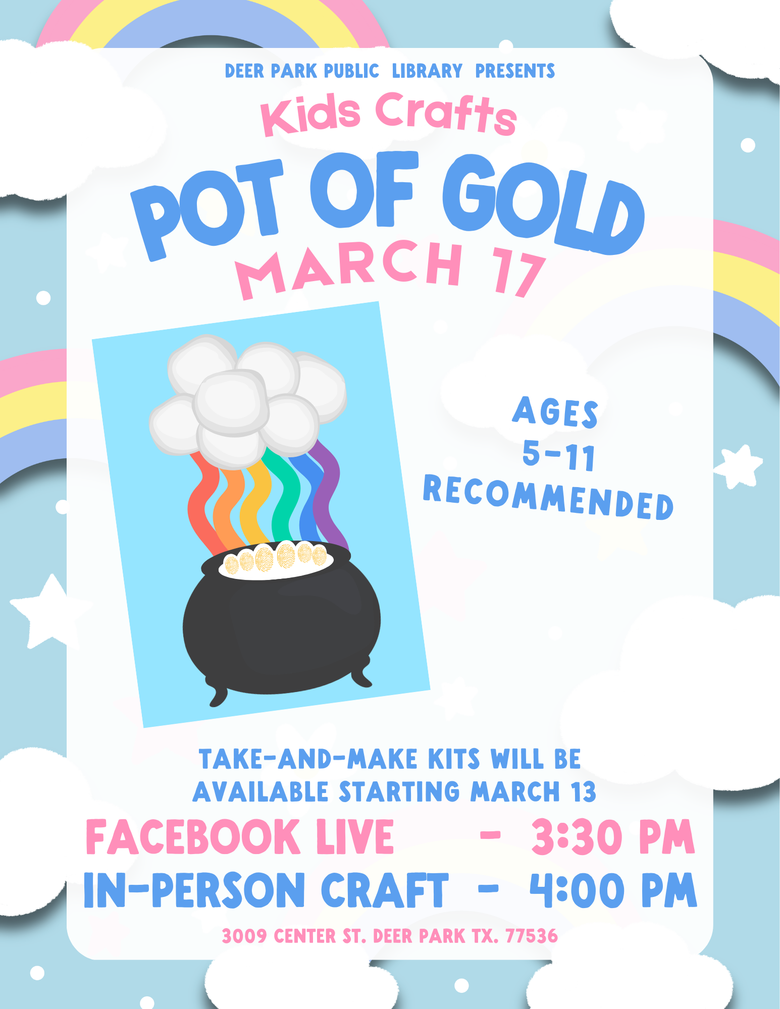 Kids Craft - March 2026