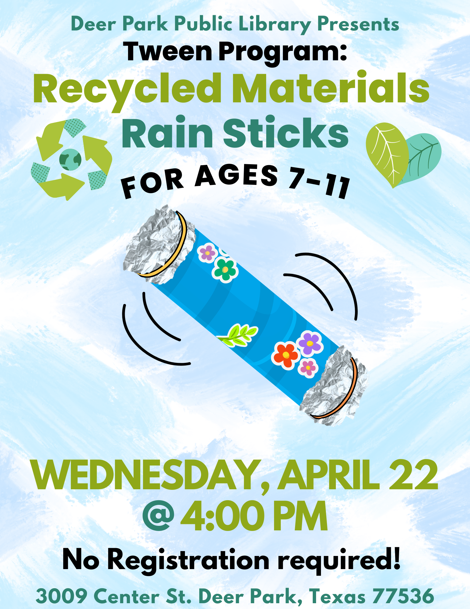 Tween Program - April 2026