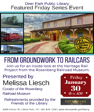 January 2026 Featured Friday